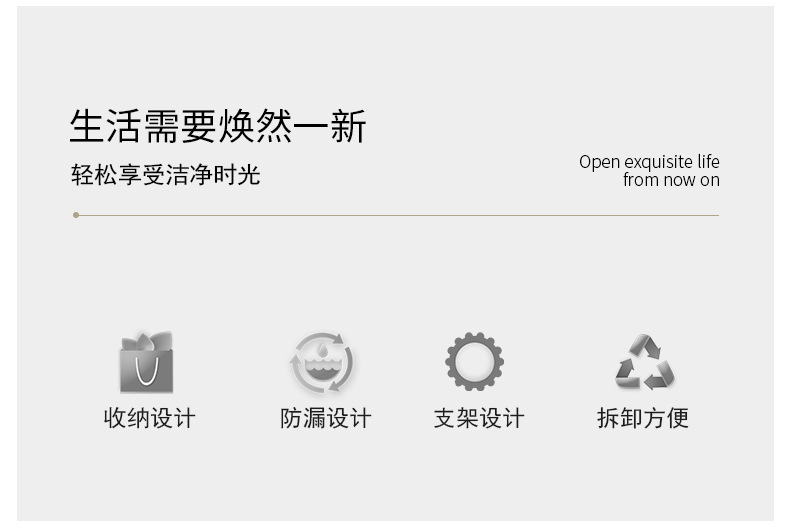 INS网红双层饭盒可微波炉加热便当盒 密封防漏上班学生户外午餐盒详情3