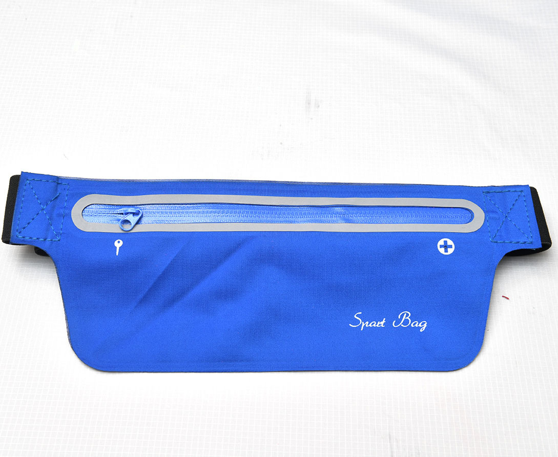 Outdoor sports, running, mobile phone, waist bag, men and women, marathon, fitness, waterproof reflective strip, thin belt, backpack pic 7