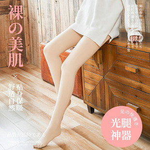 2023款打底裤双层光腿神器女批发黑丝加绒打底袜秋冬加绒加厚连裤袜女详情8