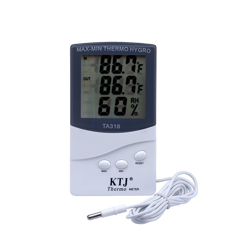 Supply TA318 indoor and outdoor thermometers, electronic temperature and humidity meters, and large-screen temperature and humidity meters pic 1