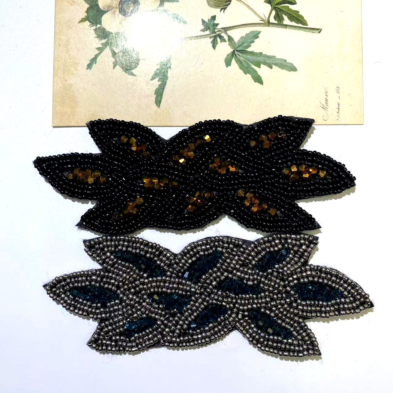 欧美热销款发箍配件气质复古发饰配件手工串珠水晶配饰厂家直销批详情8