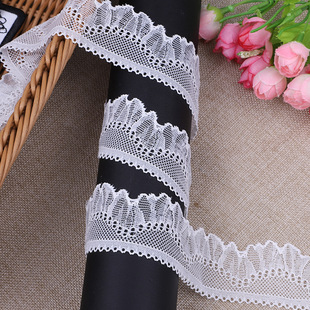 Factory direct supply of 23cm new lace-trimmed ship sock underwear lace DIY accessories pic 4