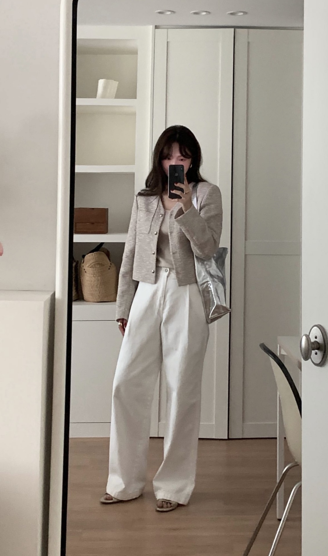 Solid color basic round-neck fitted short-sleeved T-shirt for women, Korean-style Dongdaemun ins simple and casual base layer g*d pic 20