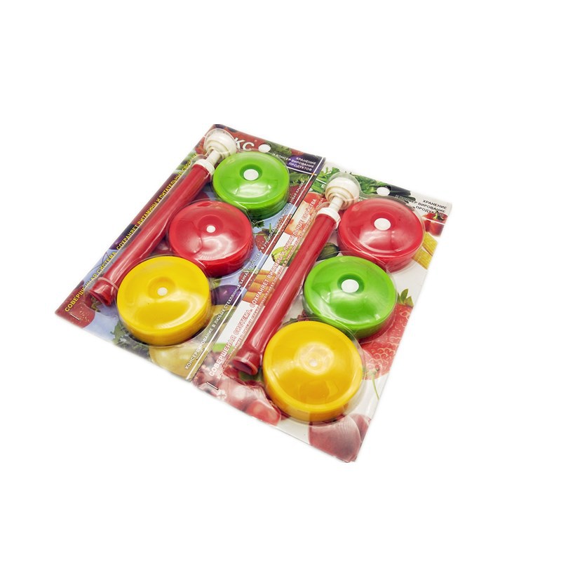 The 10PC vacuum can sealer, a popular Russian product, is a small kitchen tool for sealing pickled vegetable cans and LIDS pic 3