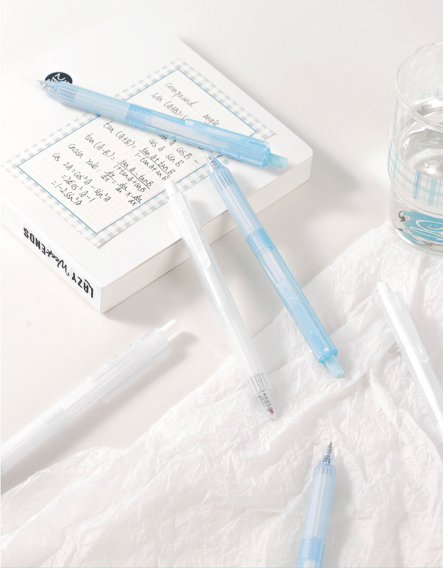 柯林1029海盐屿风按动中性笔0.5mm黑笔ST笔尖刷题笔高颜值中性笔详情12