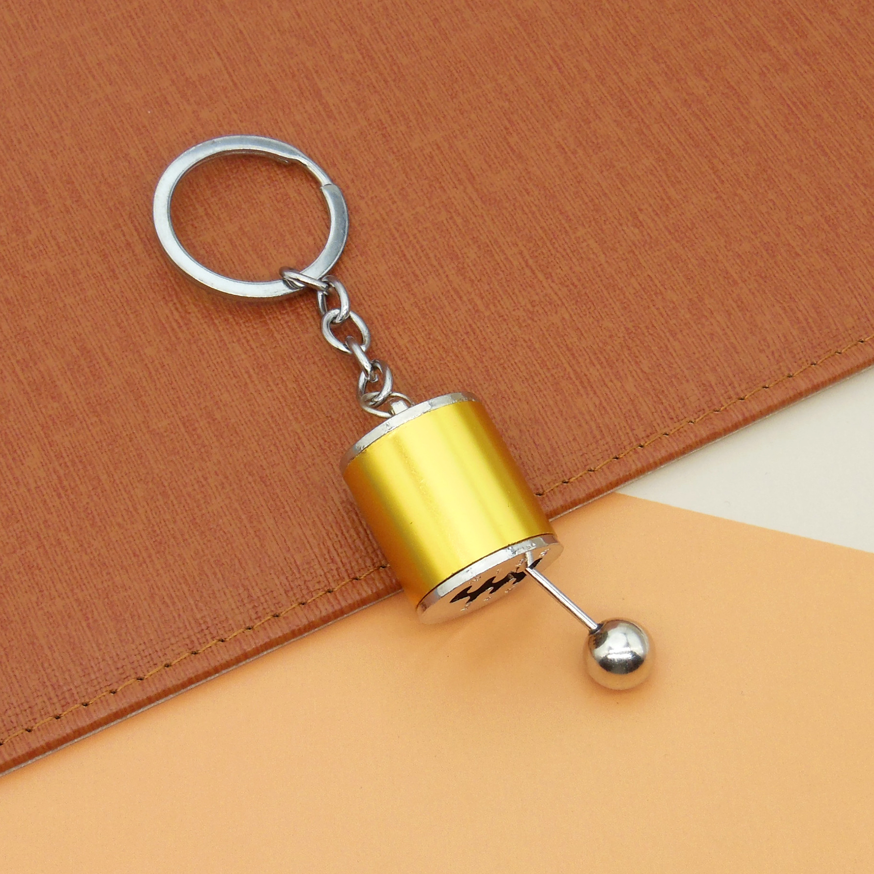 跨境汽车改装钥匙扣挂件创意仿真汽车挂排换挡金属模型小礼品现货详情13