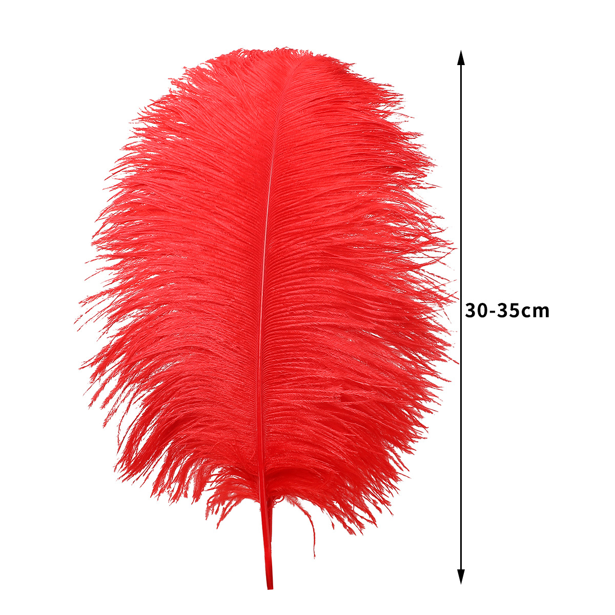 Factory stock: 30-35 cm ostrich feathers, popular vases, top hats, diy pink feather wall, ostrich feathers pic 36