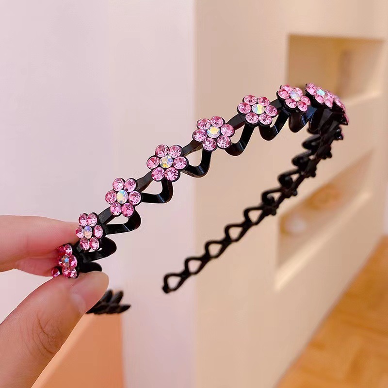 Pearl hairband for women, simple and retro style. Hairband for women, hairpin. Korean Internet celebrity, fairy-like, forest-themed, super fairy-like headwear pic 4