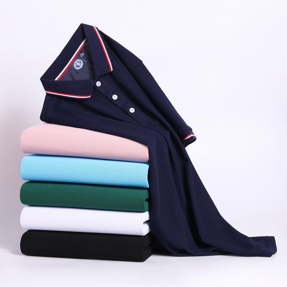 精仿棉polo衫团体工作服定制印字logo广告衫翻领速干短袖刺绣印图详情6