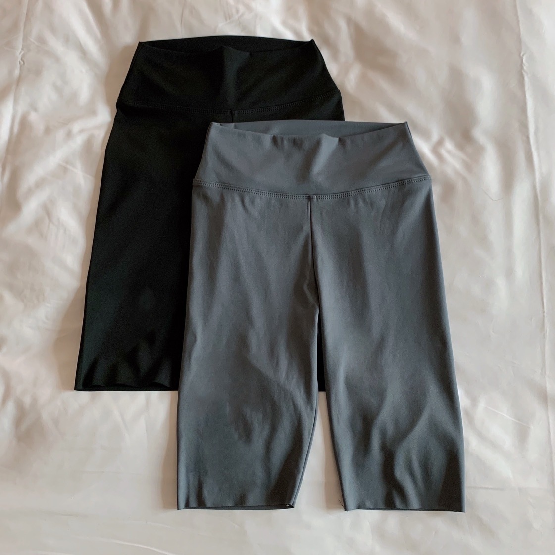 Three-point shark pants leggings for women, five-point summer thin tight-fitting outerwear, and nine-point letter-shaped belt-cinching and hip-lifting Barbie pants pic 97