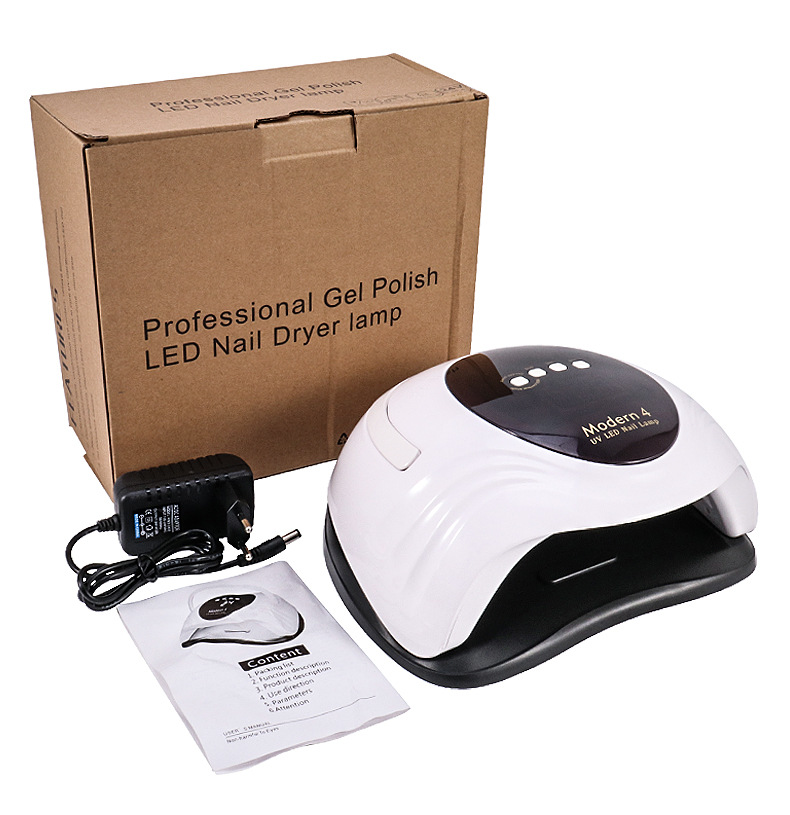 跨境新款Modern4智能感应美甲灯120w大功率可烤双手速干甲油烘干详情9