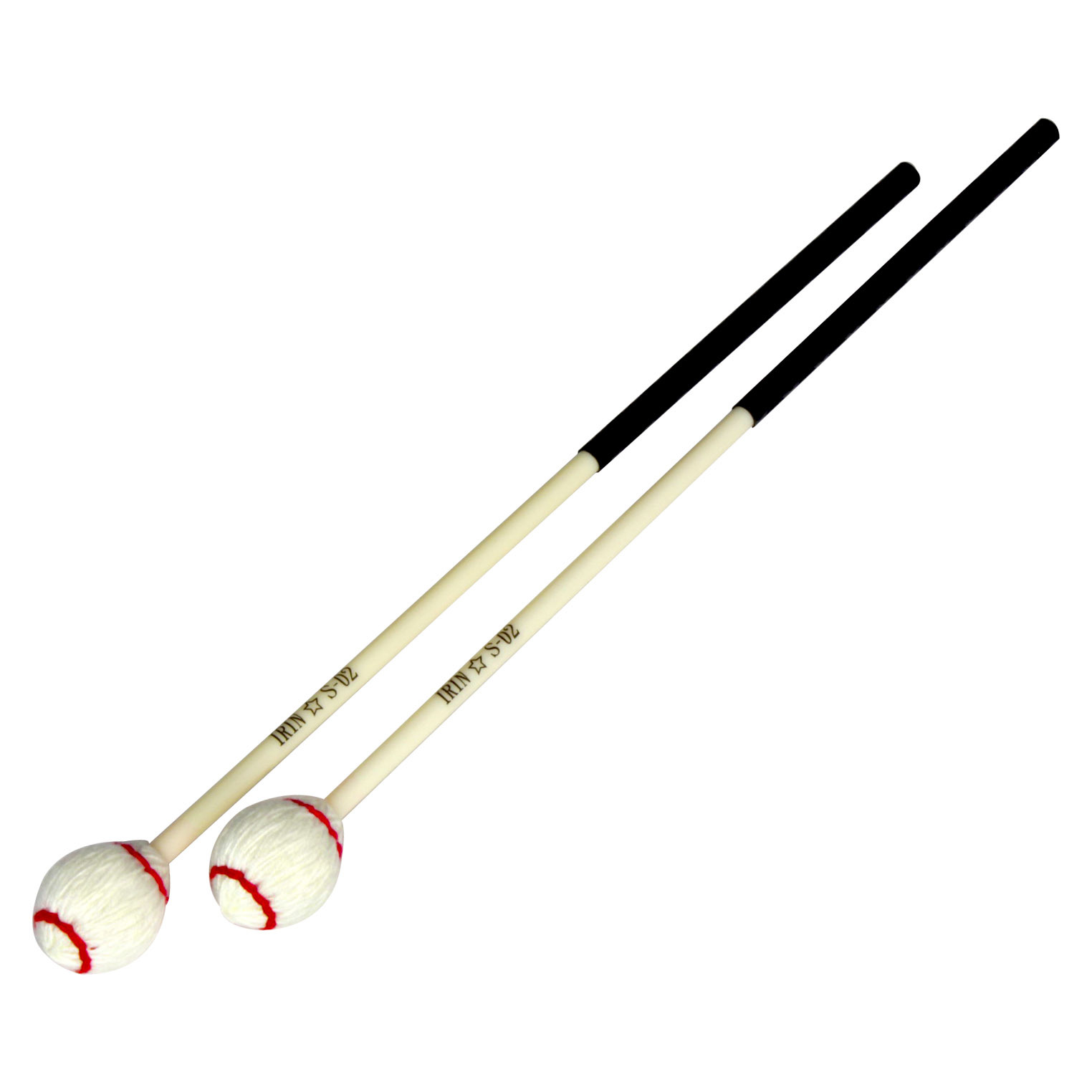 S-02 Marimba mallet, white red marimba mallet drumstick, red circle, white percussion instrument accessories pic 14