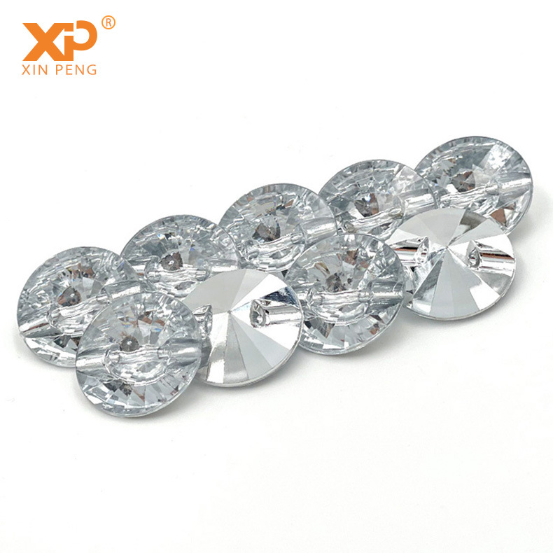 Wholesale of colored crystal glass diamond buttons, satellite acrylic buttons and soft bedside buttons from button manufacturers pic 8