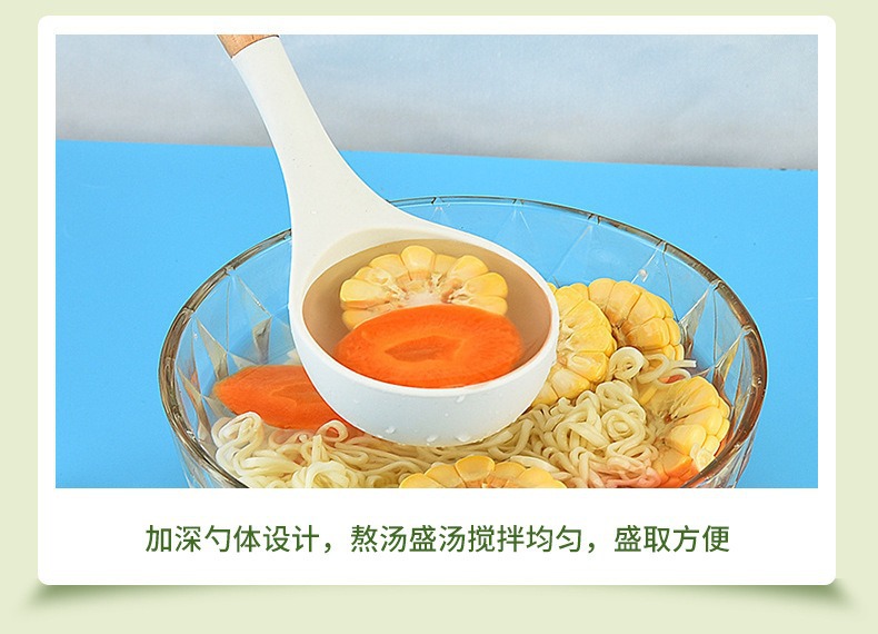 硅胶锅铲三件套不粘锅专用炒菜铲子食品级硅胶汤勺煎铲厨具套装详情8