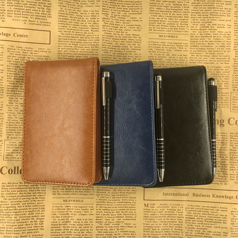 In-stock creative notebook A7 Portable small notebook with LOGO printing, multi-functional notepad, business work notebook pic 8