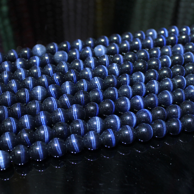 猫眼石珠子批发手串配饰散珠diy饰品配件手链项链耳环圆形串珠详情20