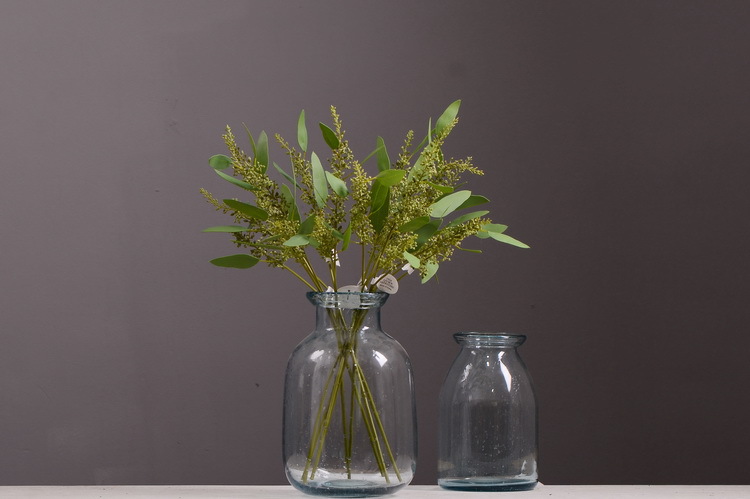 Dongli Flower Industry Decoration Green Nordic Home Artificial Flower Plants Wholesale Flower arrangement materials Artificial leaves, small branches with fruits eucalyptus leaves pic 4