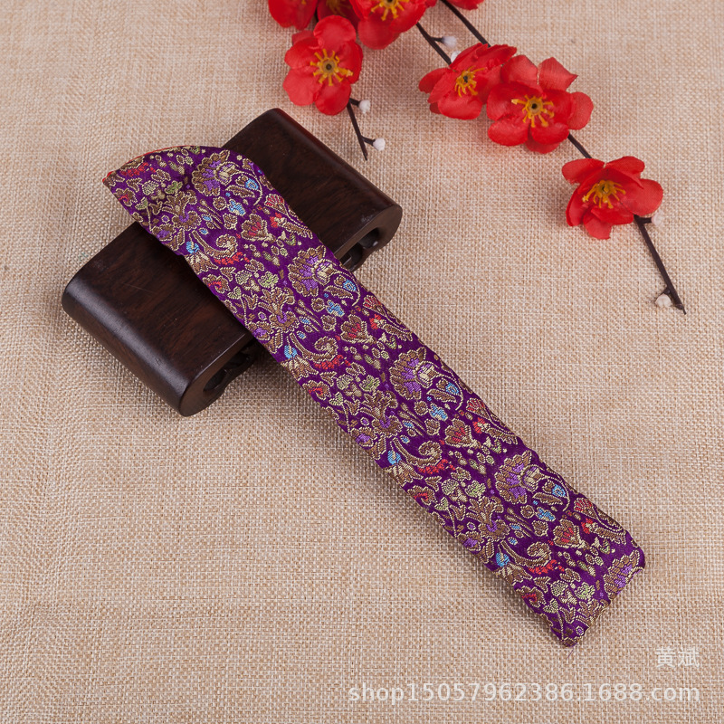 精品女扇扇套精美图腾扇袋古典扇子配饰厂家直销 礼品扇袋批发详情7