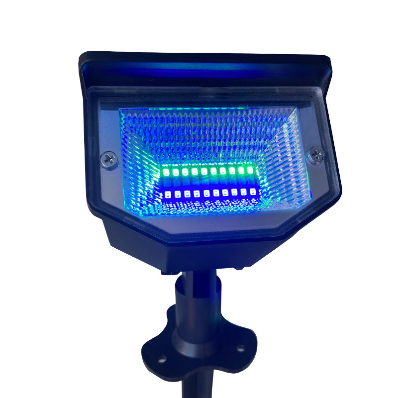 Cross-border Amazon exclusive seven-color solar garden lights, floor-standing yard, no wiring required, automatic solar lights pic 10