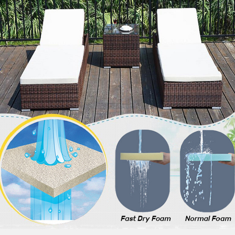 Foam supply: Outdoor furniture quick-drying sponge, quick-drying cotton, quick-drying sponge, filter sponge, mesh cotton, electronic cotton pic 5