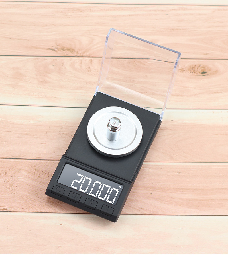 High-precision electronic scale, mini jewelry scale, 0.001g carat scale, weighing gram scale, precision laboratory balance weighing scale pic 2