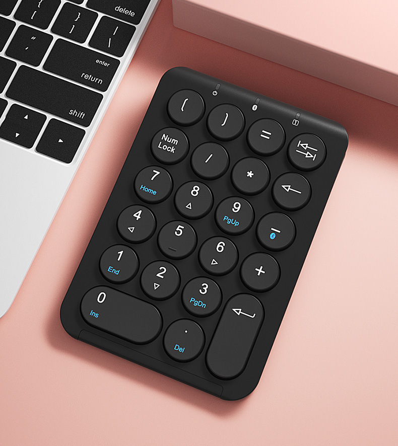 【送礼佳品】笔记本外接蓝牙数字键盘银行财务会计出纳无线小键盘详情21