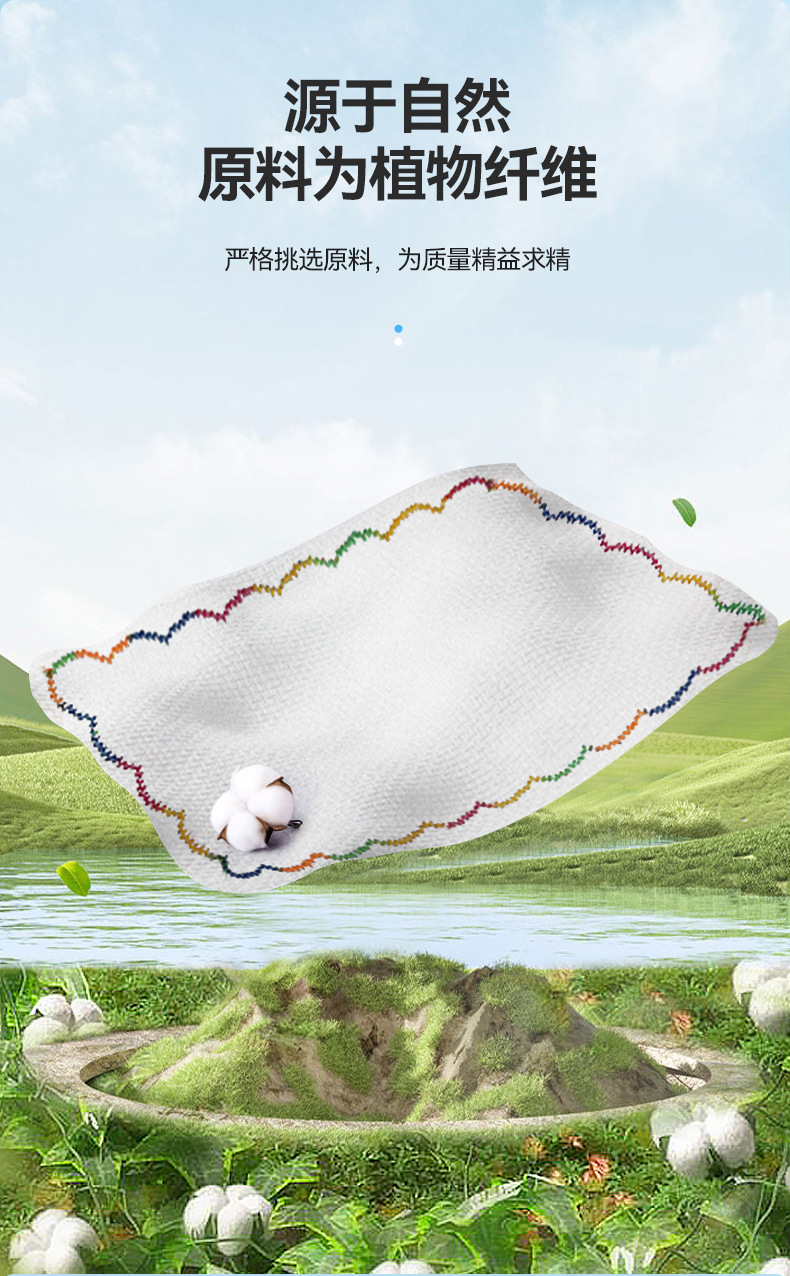 The Douyin rainbow oil-repellent dishcloth does not shed fibers, does not stick to oil, and is easy to clean. The dishcloth does not absorb oil and can be used to wipe tablecloths pic 4