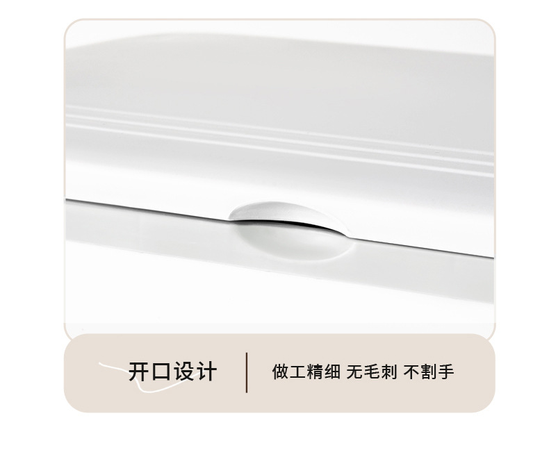 严选高颜值垃圾桶批发 厨房卫生间壁挂垃圾桶 夹缝家用带盖垃圾桶详情18