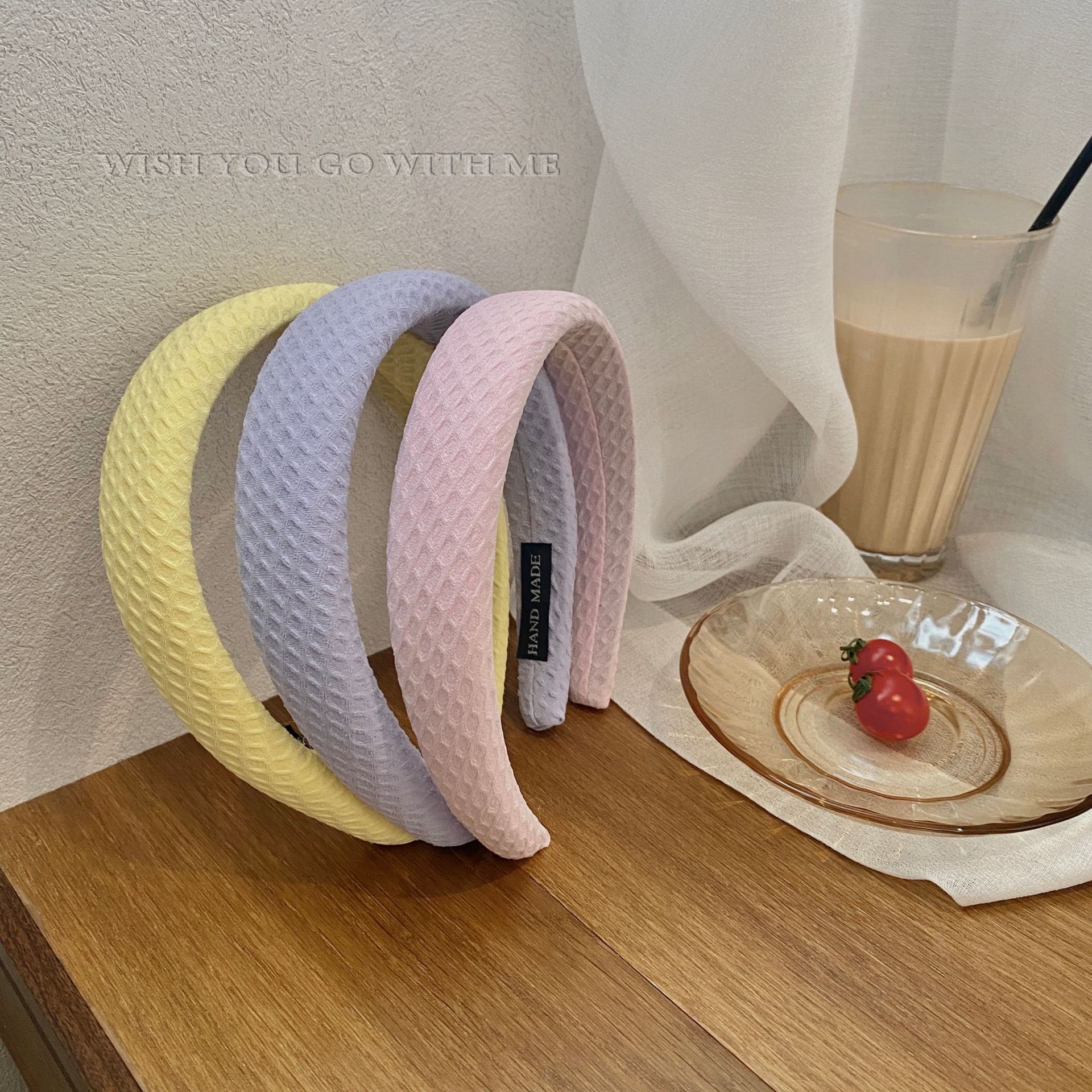 Colorful high skull top sponge hair band for women, versatile for going out, high-end hair clip headwear, face wash hair tie, summer headband pic 18