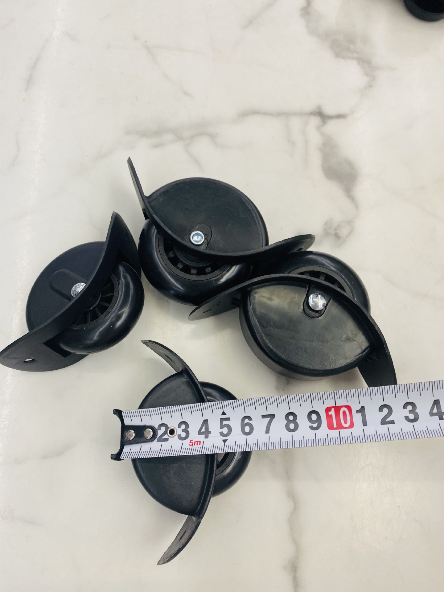 Practical and wear-resistant luggage directional wheels, small backpack casters, small casters, suitcase wheels, luggage accessories, swivel wheels pic 8