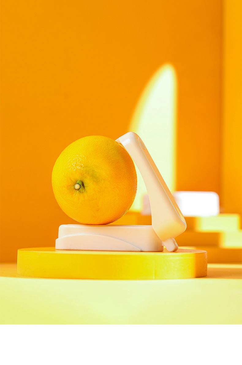 FaSoLa foldable portable orange peeler, a 301 stainless steel kitchen tool for peeling oranges and pomegranates pic 13