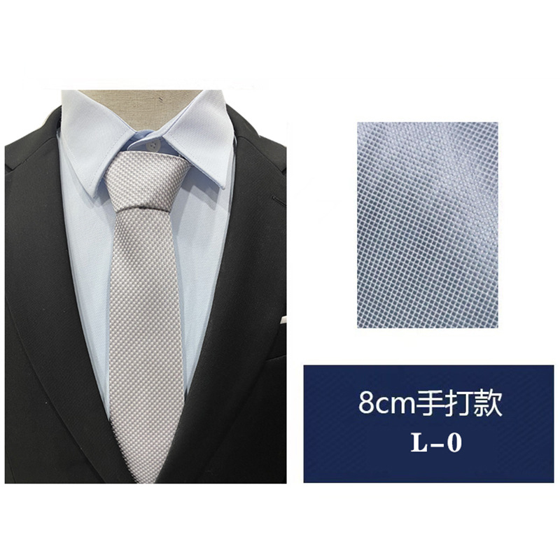 新款时尚休闲商务西装正装男士领带工作结婚学生职业懒人免打休闲详情3