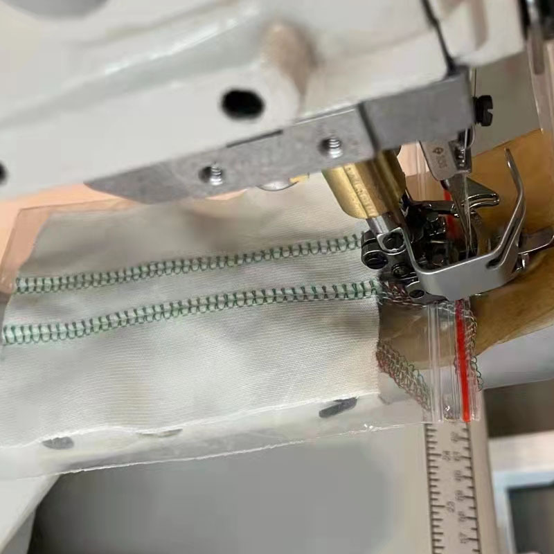 Bruce 1500 cylindrical overlock sewing machine, direct drive pig head cart, three-needle five-thread sewing machine pic 3