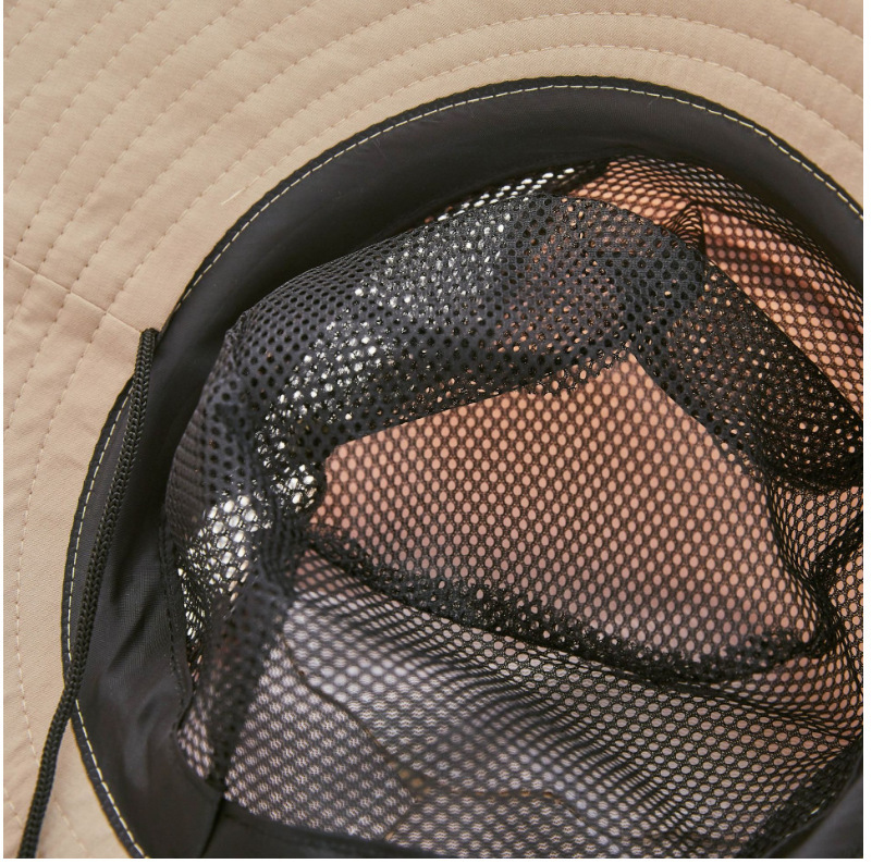 Custom-made sun hats with logos, fisherman hats for fishing, sun protection, breathability, outdoor large brims, cross-border mountaineering hats with logos pic 19