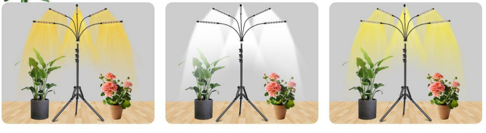 五管支架植物灯生长灯详情5