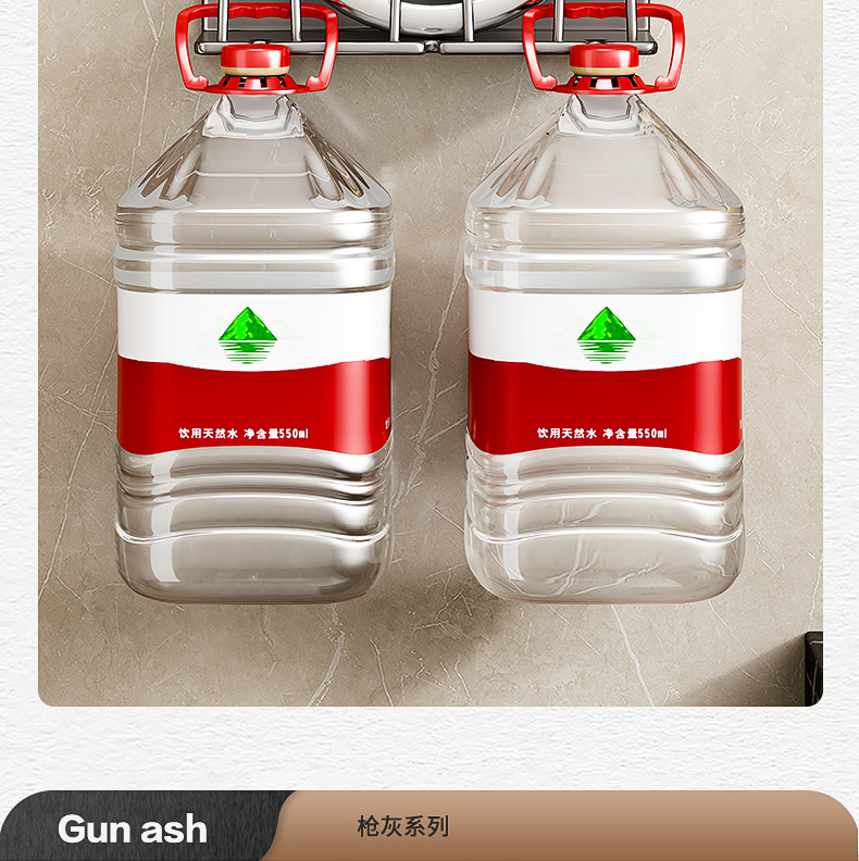 Wholesale toothbrush rack, non-perforated mouthwash cup, toothpaste rack, wall-mounted bathroom storage box, electric toothbrush rack pic 10