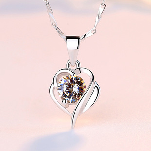 足银999纯银项链子无吊坠锁骨链简约正品999首饰冬季毛衣链批发详情4