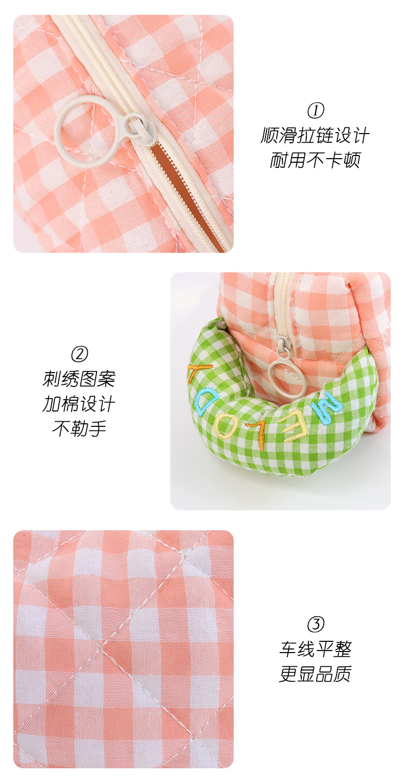 马卡龙色化妆包便携高颜值洗漱包大容量收纳包可爱ins化妆收纳袋详情10