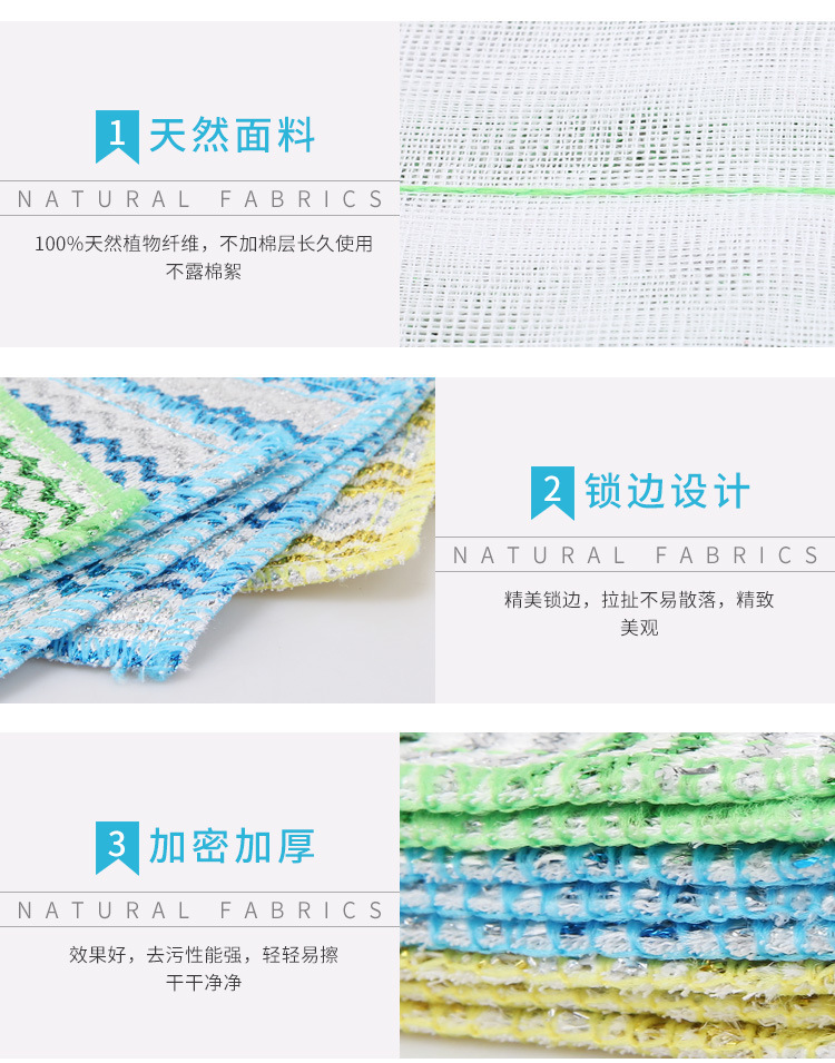 Bulk pot scrubbing cloth PET cleaning wire, a kitchen pot scrubbing and dishwashing wonder, double-sided usable, can replace steel wool balls pic 11
