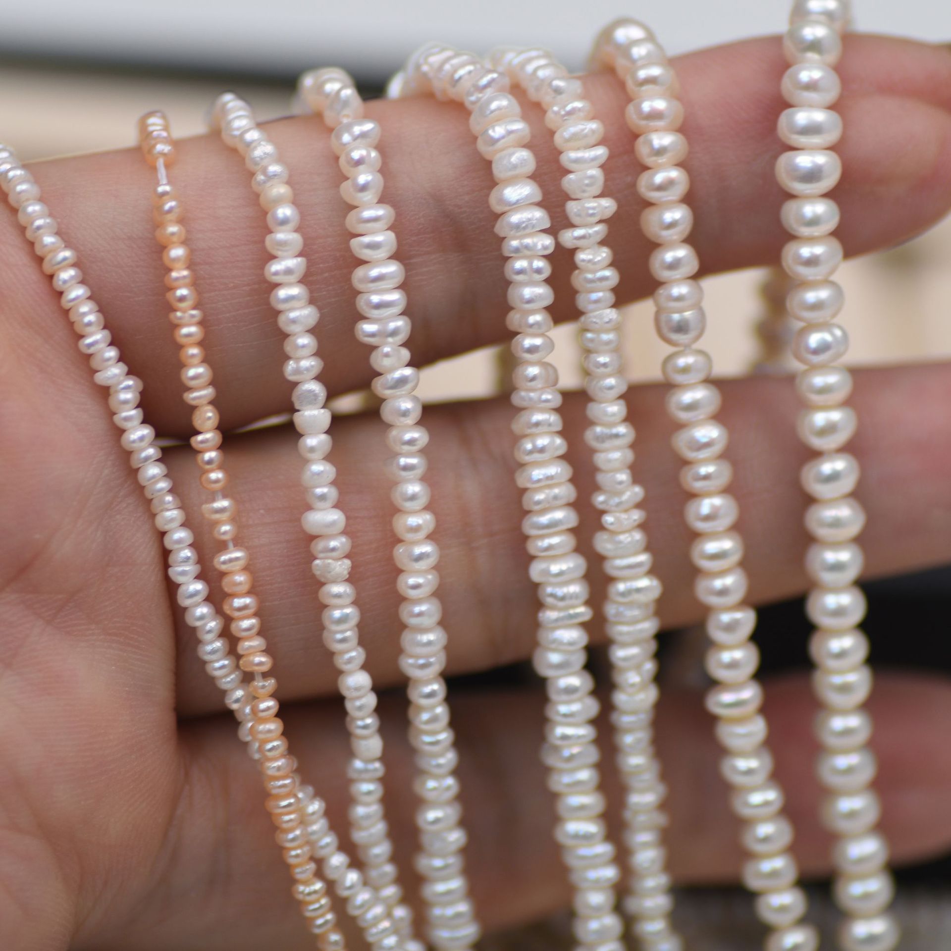 巴洛克珍珠串珠diy配饰珠子散珠扁珠异形天然淡水珍珠半成品配件详情10