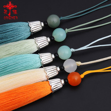 厂家直销金属流苏穗涤纶特细丝中国结流苏汉服古装服饰香包吊须详情9