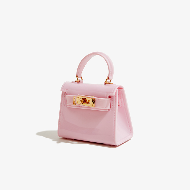 糖果小包小方块PVC芭比果冻包时尚百搭晚宴包耐脏易洗女手提包链条斜挎包详情13