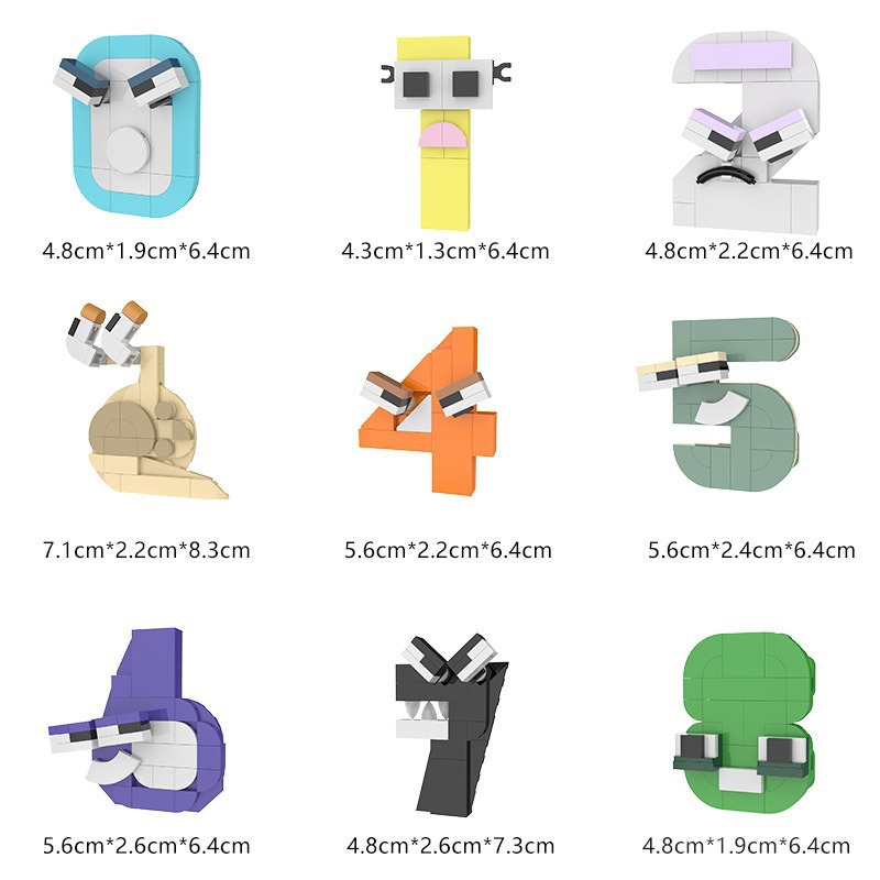 Moc儿童启蒙益智玩具幼儿教育字母积木字母传说详情7