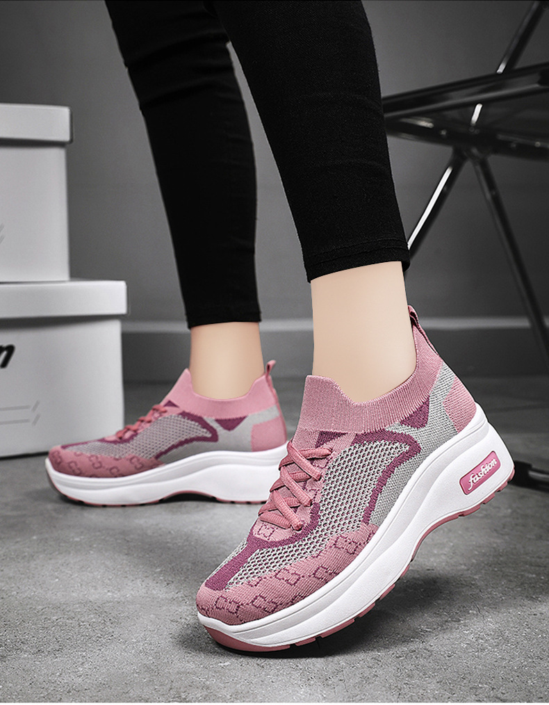 鞋子女春季新款飞织运动鞋外贸女鞋厂家跨境工厂直供厚底增高女鞋详情22