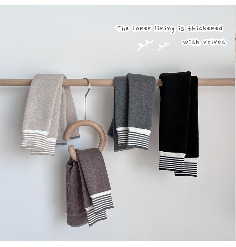 贝比加厚宝宝打底裤2022冬季加绒儿童打底裤批发保暖宝宝打底裤棉详情11