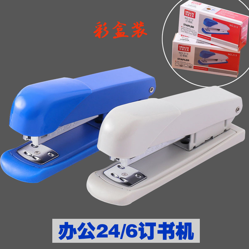 Creative mini transparent stapler, small portable student stapler, wholesale office supplies, stationery set pic 20
