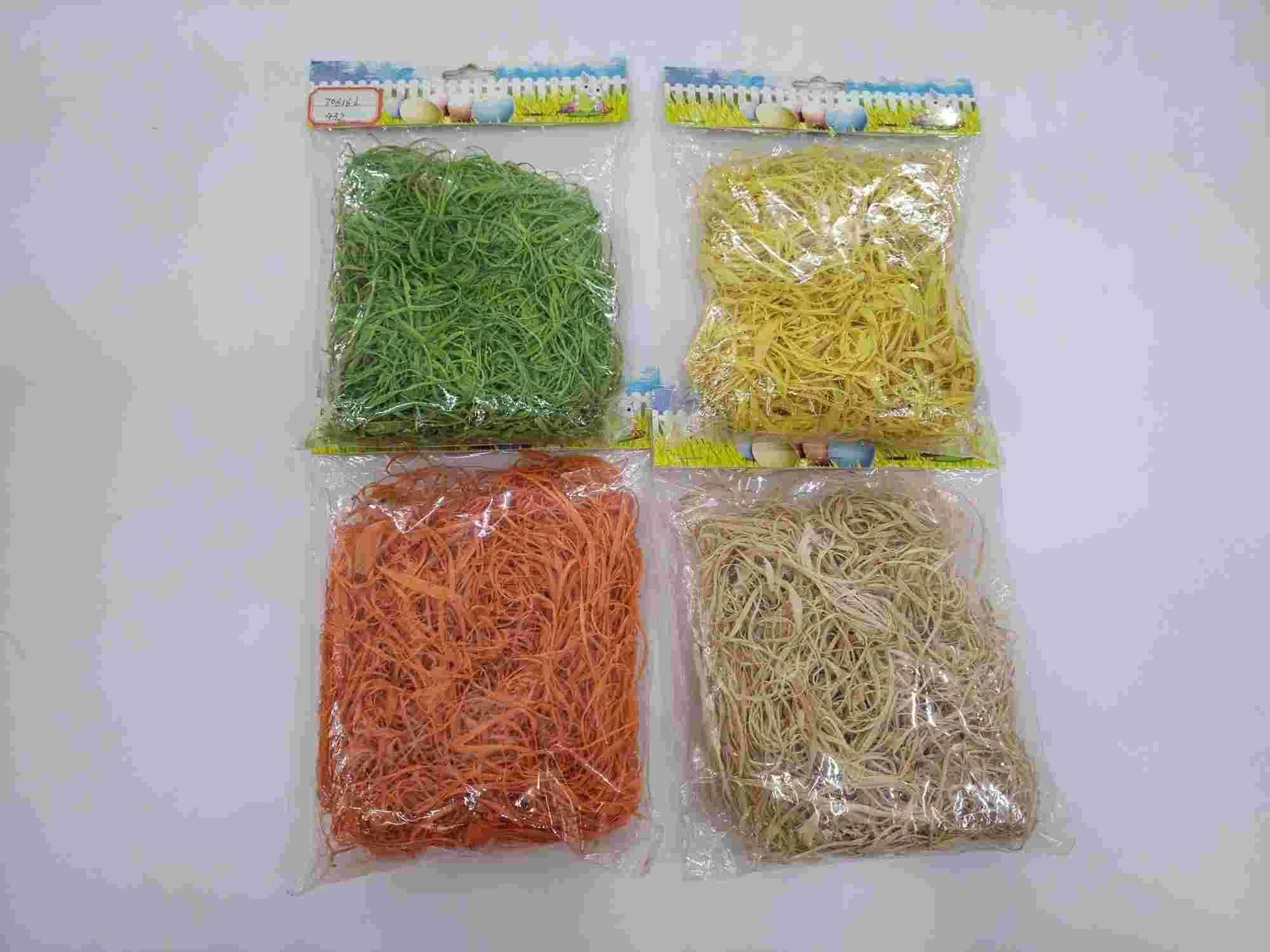 The 2023 Easter new Easter grass with thick and thin feather designs is universal for environmental decoration and scene arrangement pic 1