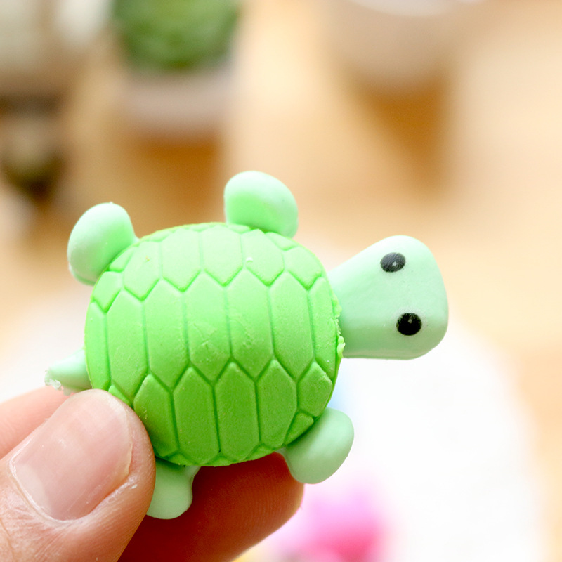 Creative cartoon big turtle student eraser, eraser student stationery wholesale manufacturer, eraser wholesale manufacturer custom-made pic 5