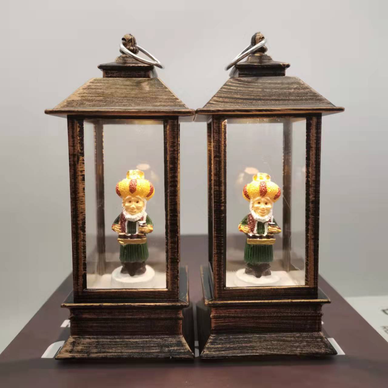 2023 New style character, fat and thin father and son interior small wind lamp, LED electronic luminous desktop decoration pic 8
