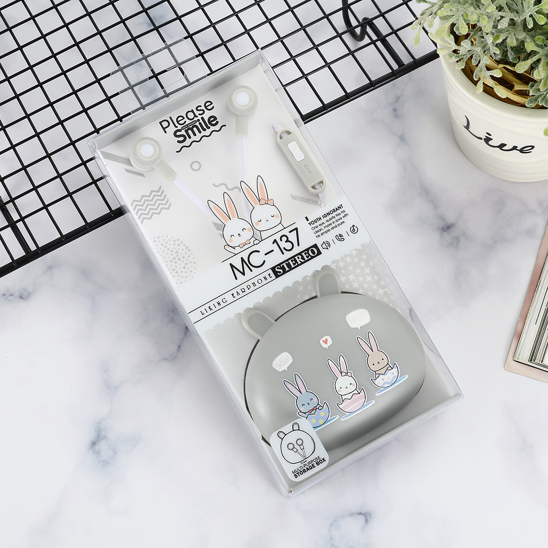 【 Gift Storage Box 】 Manufacturer wholesale wired in-ear headphones suitable for universal headphone cables of vivo and OPPO mobile phones pic 22